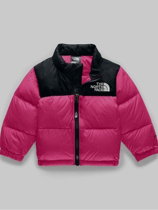 The North Face Other - North Face Toddler Girls Retro 96’ Nuptse 700 Down Puffer Jacket Pink Black